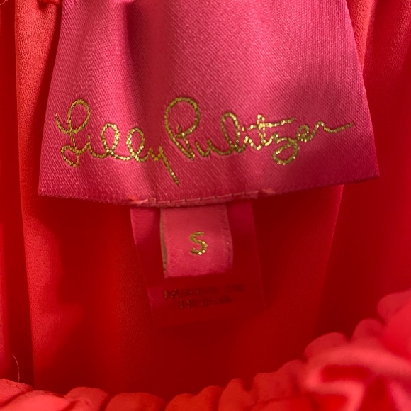 Lilly Pulitzer Adia maxi dress in pink with eyelet detail - Size Small - Picture 2 of 11